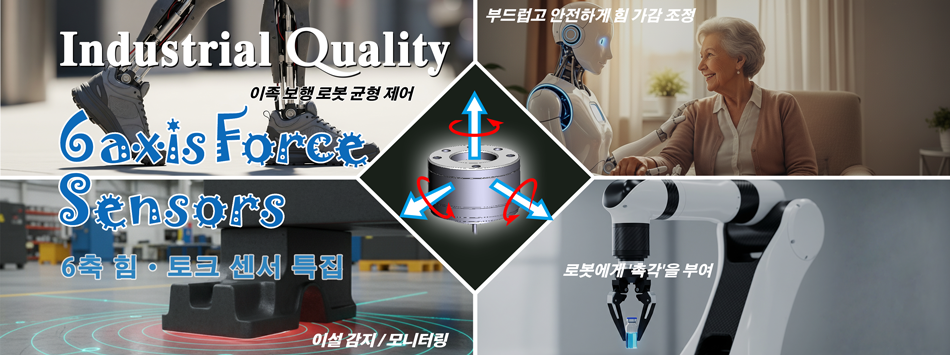 6축 힘·토크 센서 특집 배너