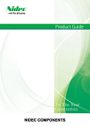 Product Guide_en_NIDEC COMPONENTS